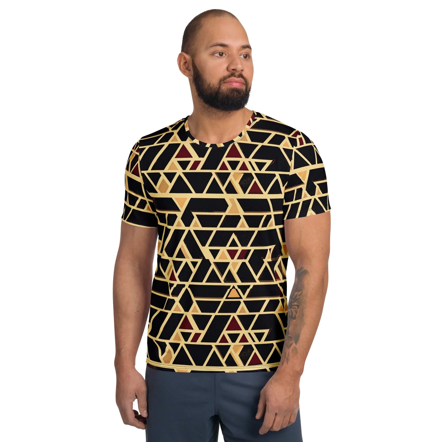 triangle-v5-sport-t-shirt-fur-herren-sport-t-shirt-jlr-design-1 - JLR Design