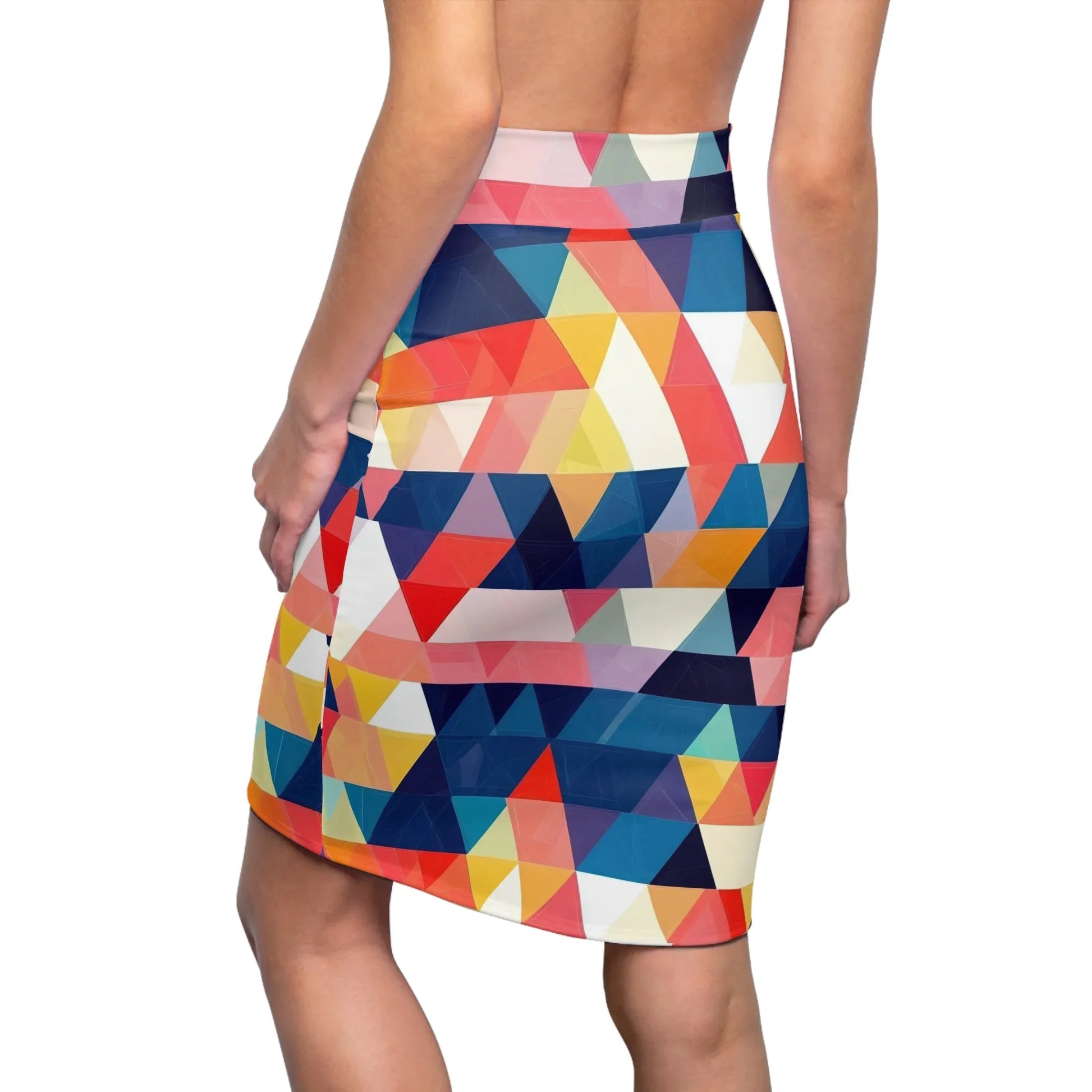 triangle-v6-bleistiftrock-fur-damen-eleganter-mid-waist-rock-mit-stretch-komfort-bleistiftrock-jlr-design-2 - JLR Design