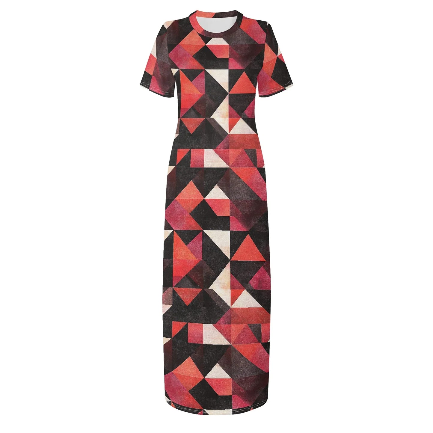 triangle-v6-short-sleeve-long-dress-long-dress-jlr-design-3 - JLR Design