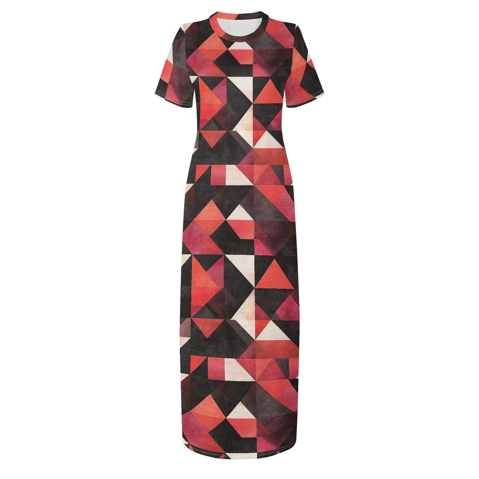 triangle-v6-short-sleeve-long-dress-long-dress-jlr-design-3 - JLR Design