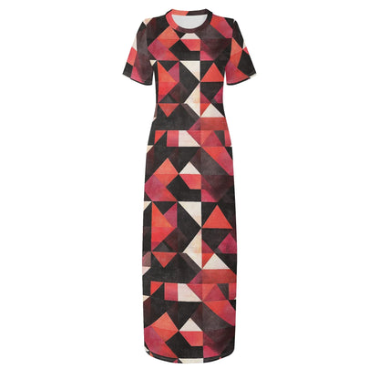 triangle-v6-short-sleeve-long-dress-long-dress-jlr-design-3 - JLR Design
