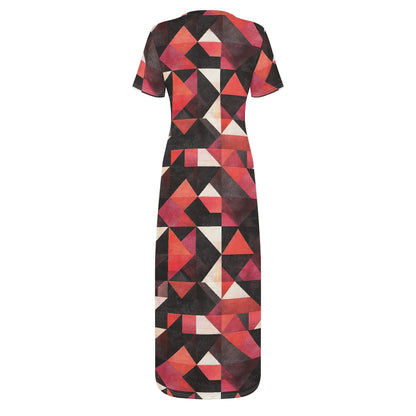 triangle-v6-short-sleeve-long-dress-long-dress-jlr-design-4 - JLR Design