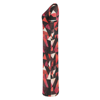 triangle-v6-short-sleeve-long-dress-long-dress-jlr-design-6 - JLR Design