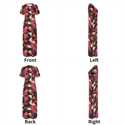 triangle-v6-short-sleeve-long-dress-long-dress-jlr-design-7 - JLR Design