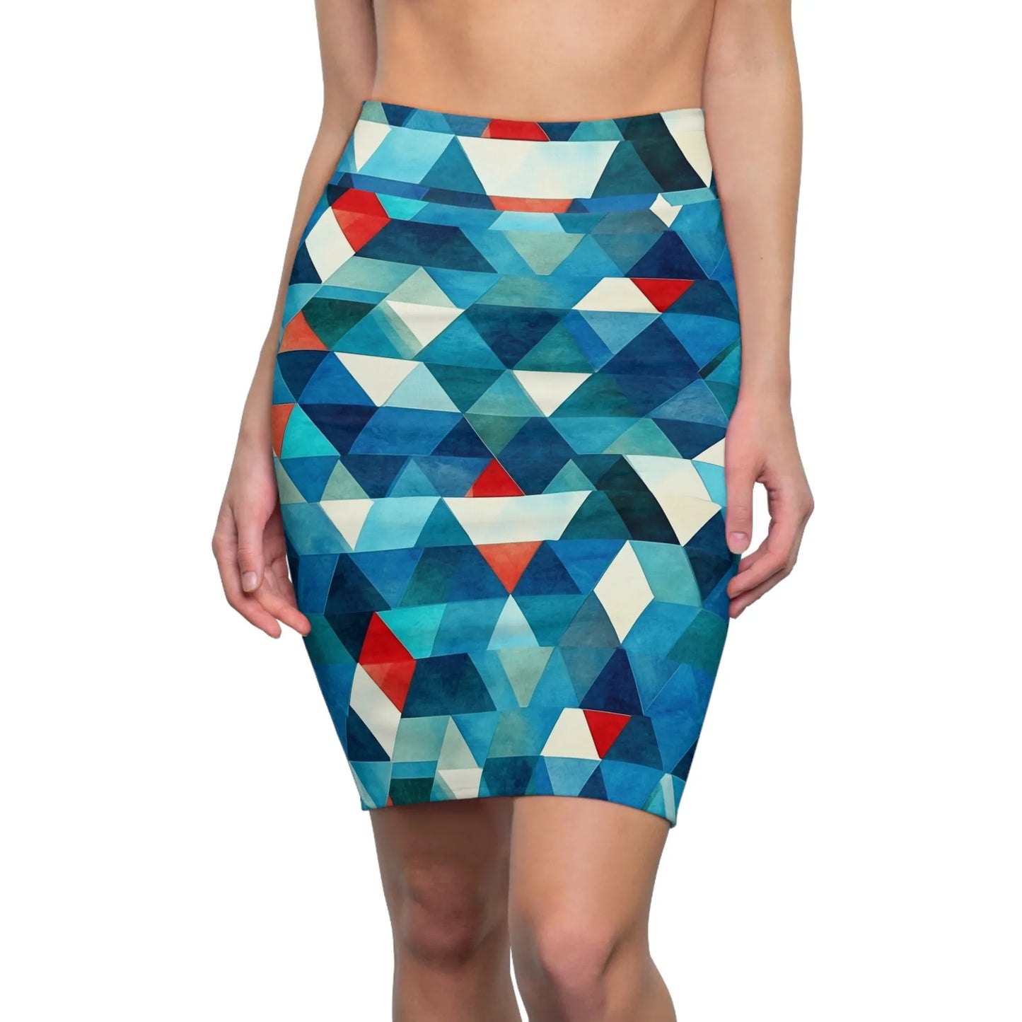 triangle-v7-bleistiftrock-fur-damen-eleganter-mid-waist-rock-mit-stretch-komfort-bleistiftrock-jlr-design-1 - JLR Design