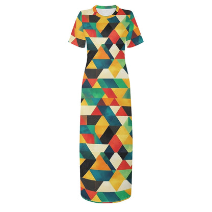 triangle-v7-short-sleeve-long-dress-long-dress-jlr-design-3 - JLR Design