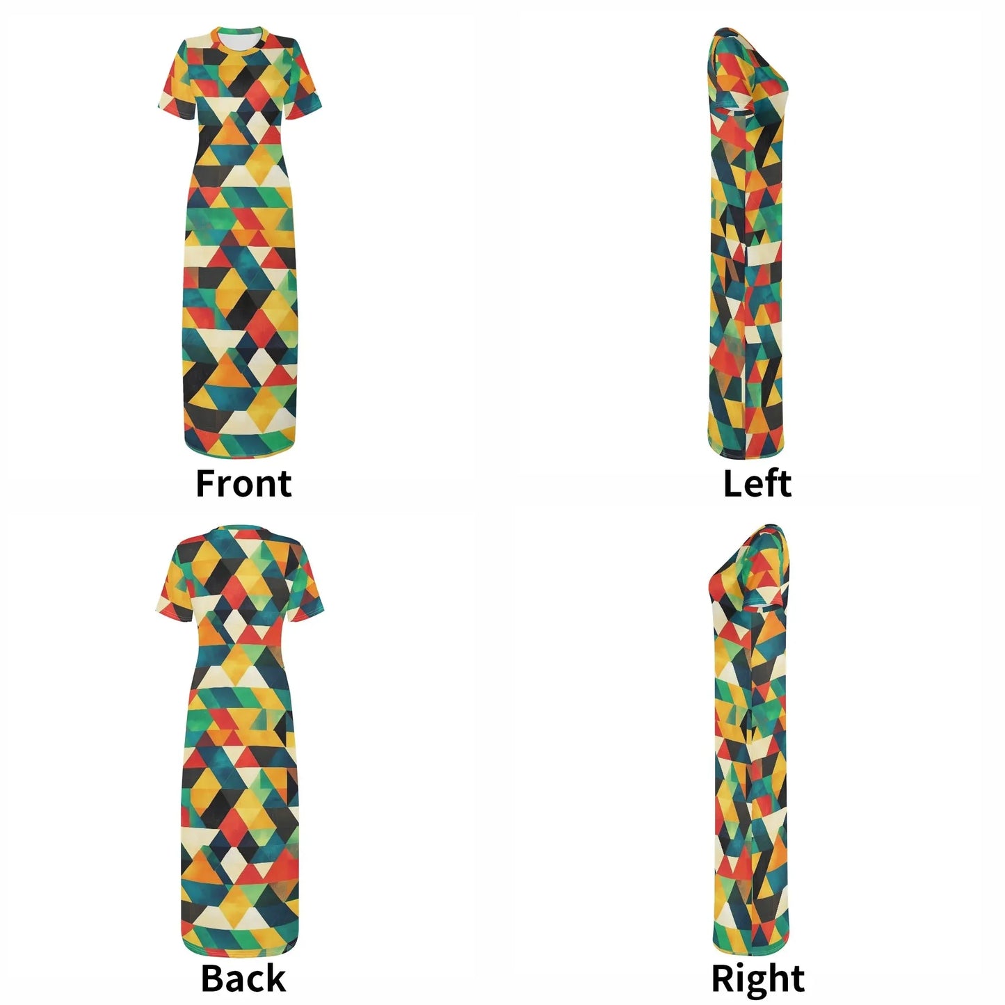 triangle-v7-short-sleeve-long-dress-long-dress-jlr-design-7 - JLR Design