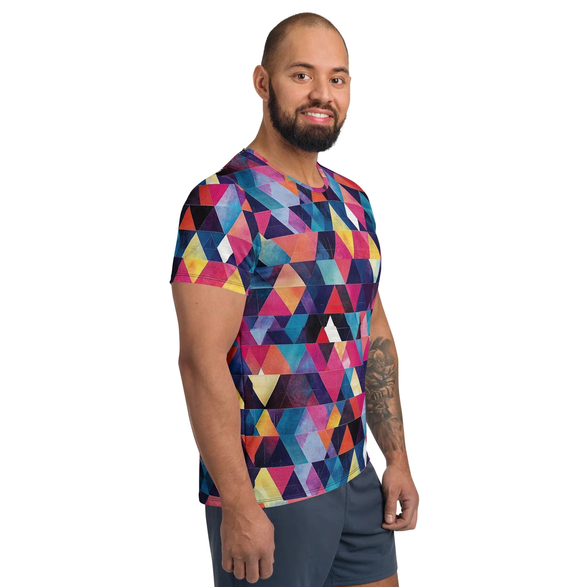 triangle-v7-sport-t-shirt-fur-herren-sport-t-shirt-jlr-design-10 - JLR Design