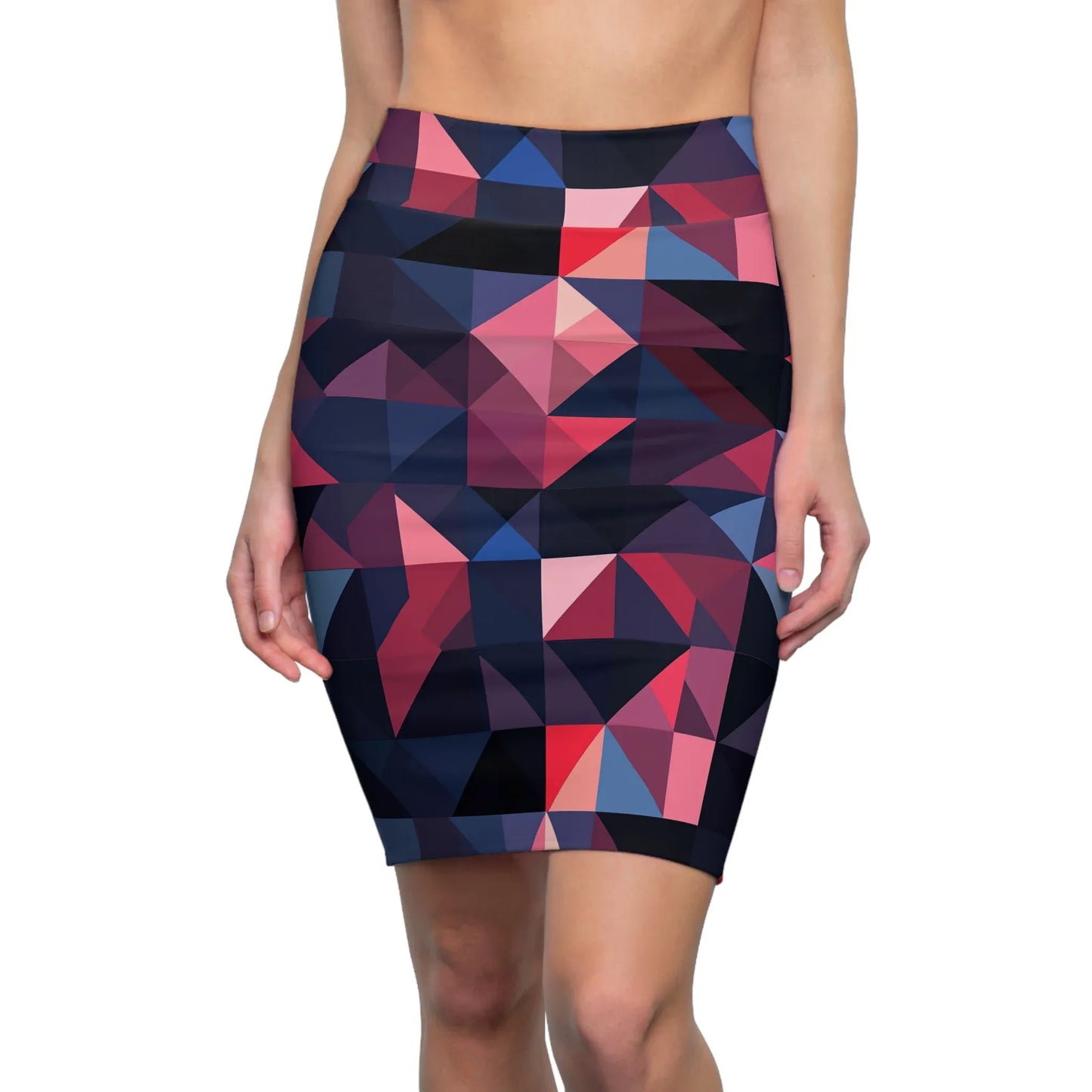 triangle-v8-bleistiftrock-fur-damen-eleganter-mid-waist-rock-mit-stretch-komfort-bleistiftrock-jlr-design-1 - JLR Design