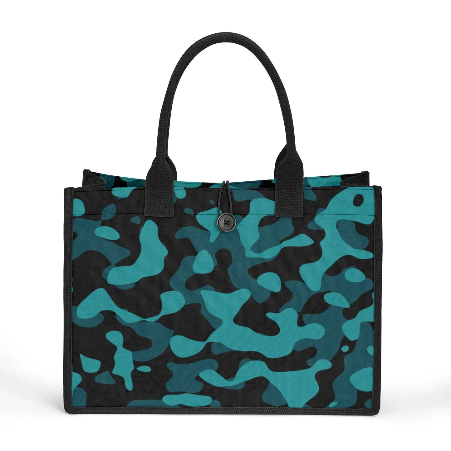 turkis-camouflage-canvas-shopper-tasche-einkaufstasche-jlr-design-1 - JLR Design