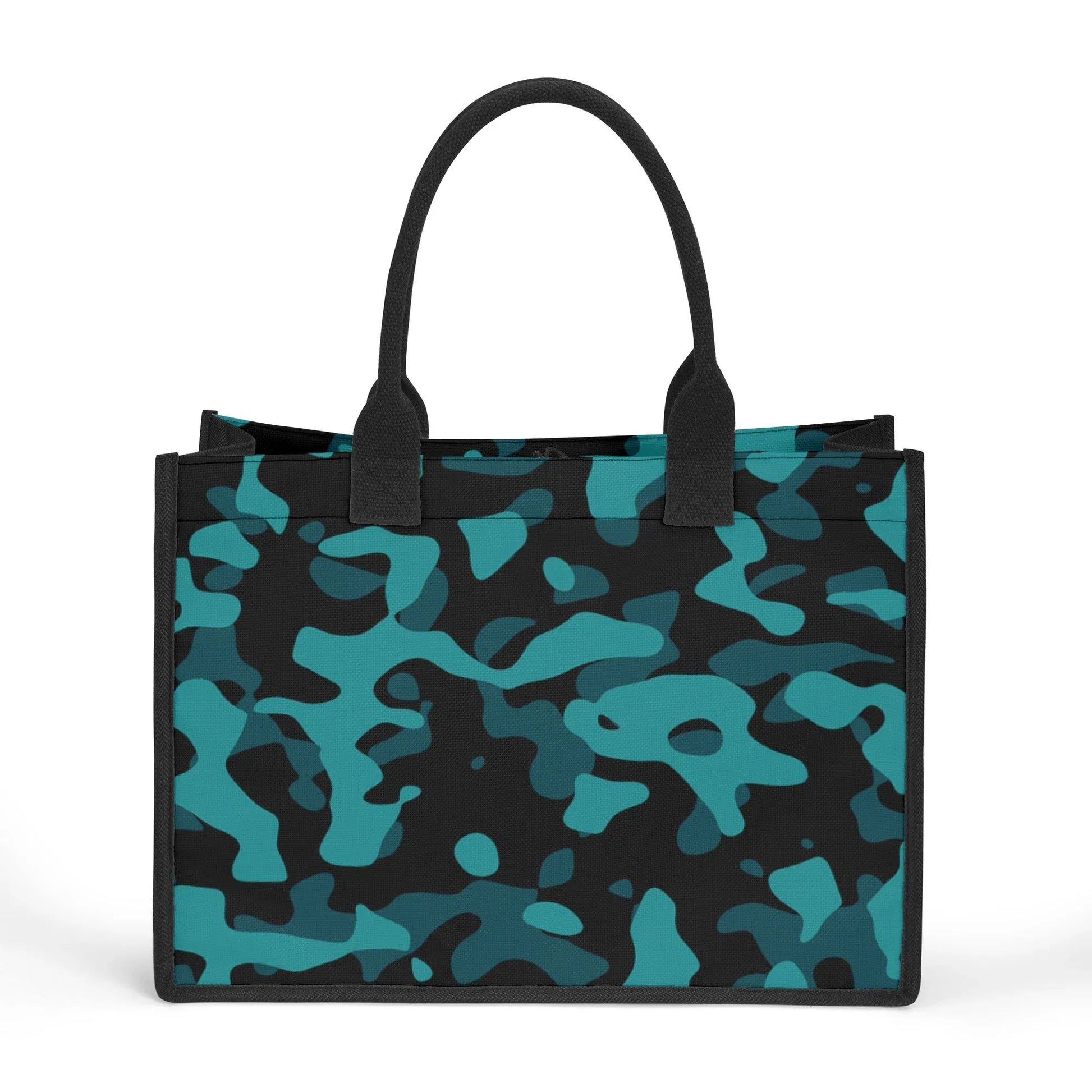 turkis-camouflage-canvas-shopper-tasche-einkaufstasche-jlr-design-2 - JLR Design