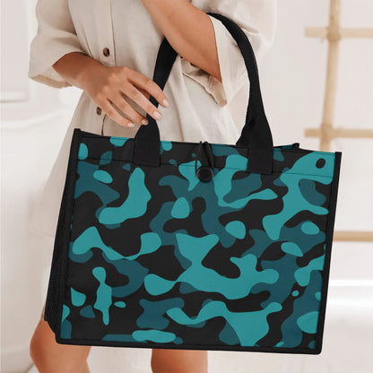 turkis-camouflage-canvas-shopper-tasche-einkaufstasche-jlr-design-5 - JLR Design