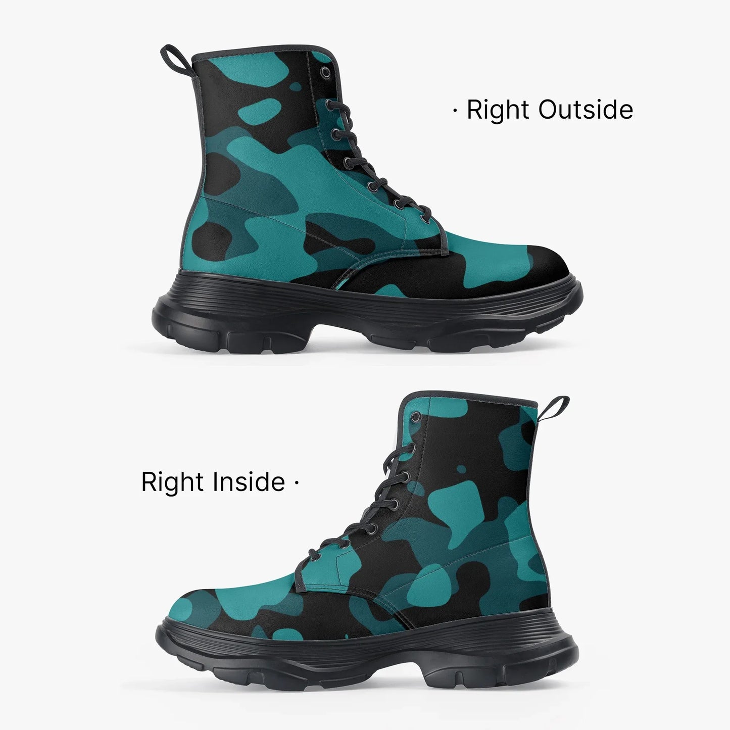 turkis-camouflage-leather-chunky-boots-boots-jlr-design-4 - JLR Design