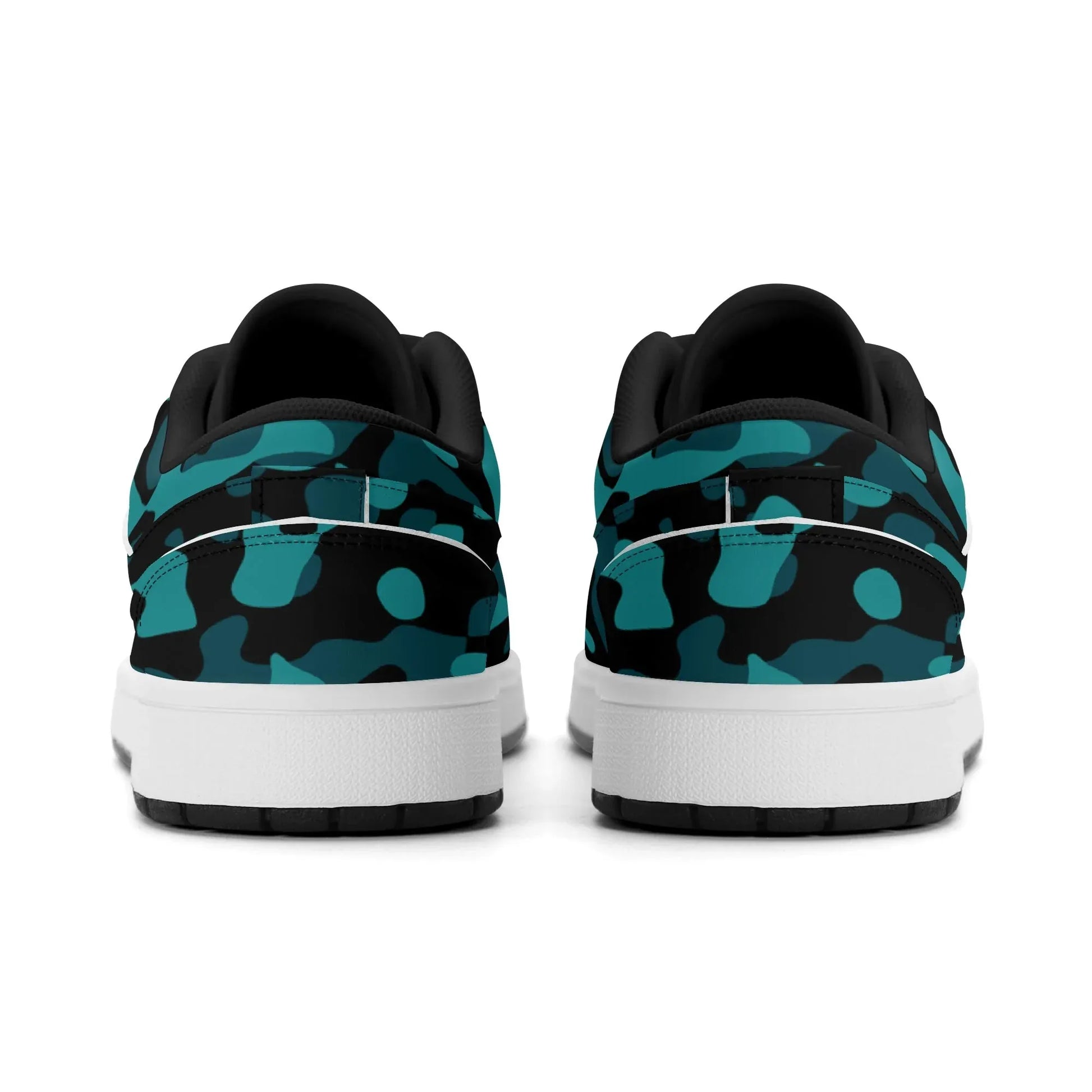 turkis-camouflage-low-top-leder-sneaker-fur-herren-sneaker-jlr-design-13 - JLR Design