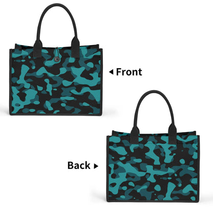 turkis-camouflage-premium-canvas-shopper-tasche-tragetasche-jlr-design-8 - JLR Design