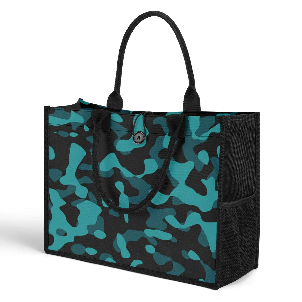 turkis-camouflage-premium-canvas-shopper-tasche-tragetasche-jlr-design-jlr-design-de-3 - JLR Design