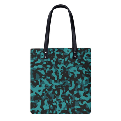 turkis-camouflage-pu-leder-handtasche-handtasche-jlr-design-1 - JLR Design
