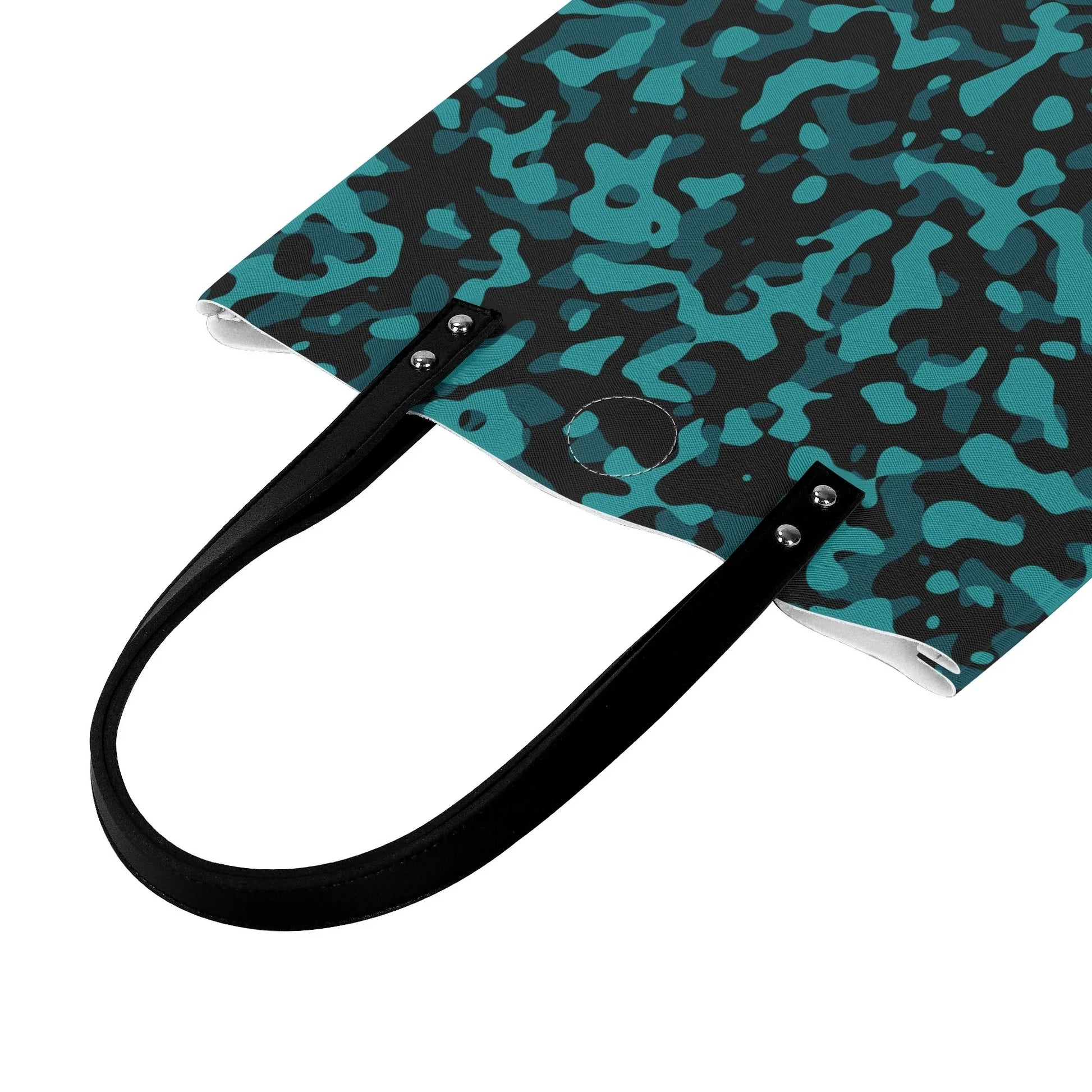 turkis-camouflage-pu-leder-handtasche-handtasche-jlr-design-3 - JLR Design