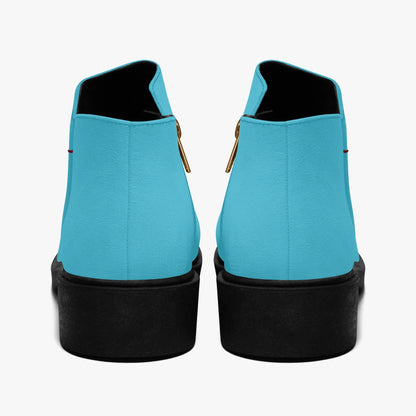 turkise-elegante-reissverschluss-stiefeletten-stiefeletten-jlr-design-2 - JLR Design