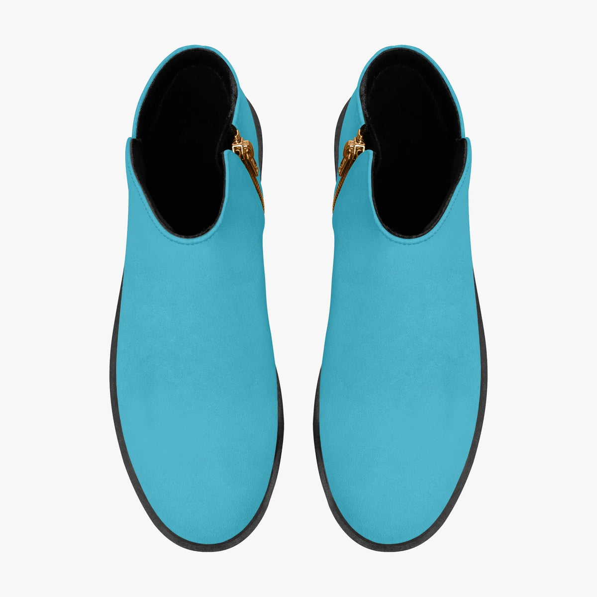 turkise-elegante-reissverschluss-stiefeletten-stiefeletten-jlr-design-jlr-design-de-7 - JLR Design