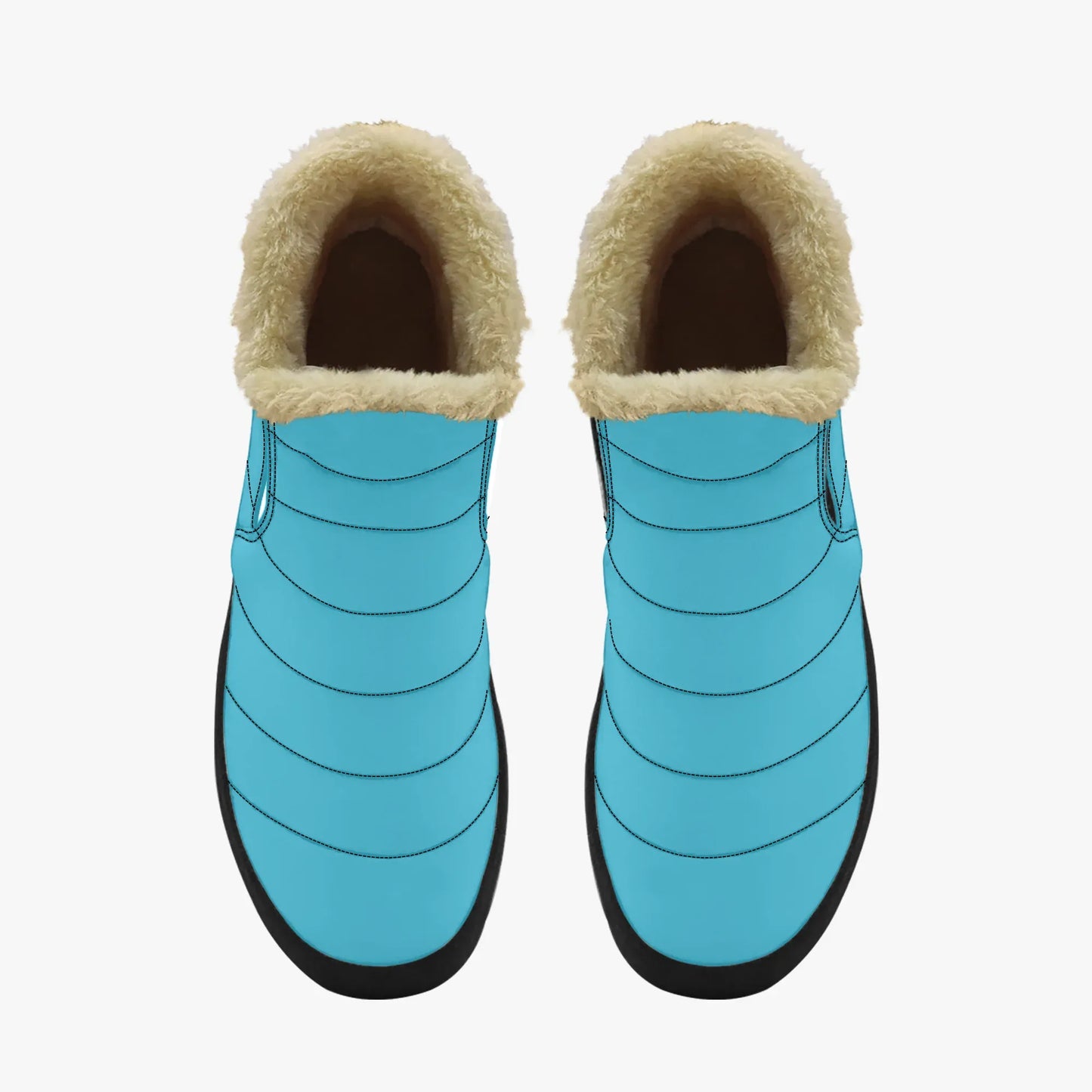 turkise-faux-fur-slipper-slipper-jlr-design-5 - JLR Design