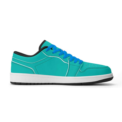 turkise-low-top-leder-sneaker-fur-damen-sneaker-jlr-design-10 - JLR Design