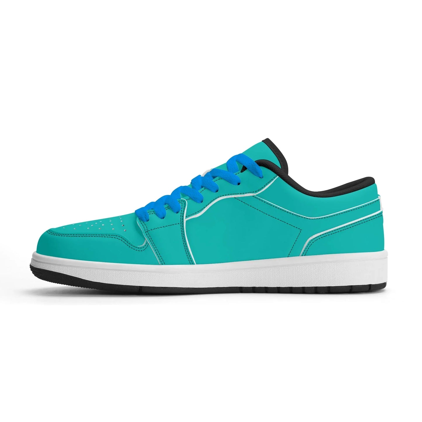 turkise-low-top-leder-sneaker-fur-damen-sneaker-jlr-design-11 - JLR Design