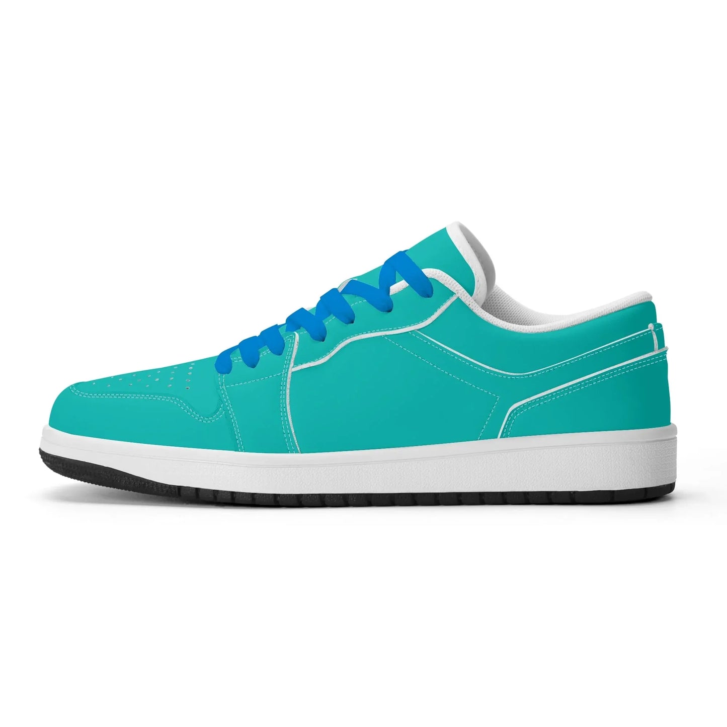 turkise-low-top-leder-sneaker-fur-damen-sneaker-jlr-design-2 - JLR Design