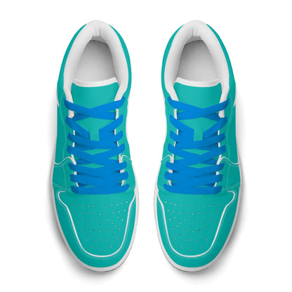 turkise-low-top-leder-sneaker-fur-damen-sneaker-jlr-design-7 - JLR Design