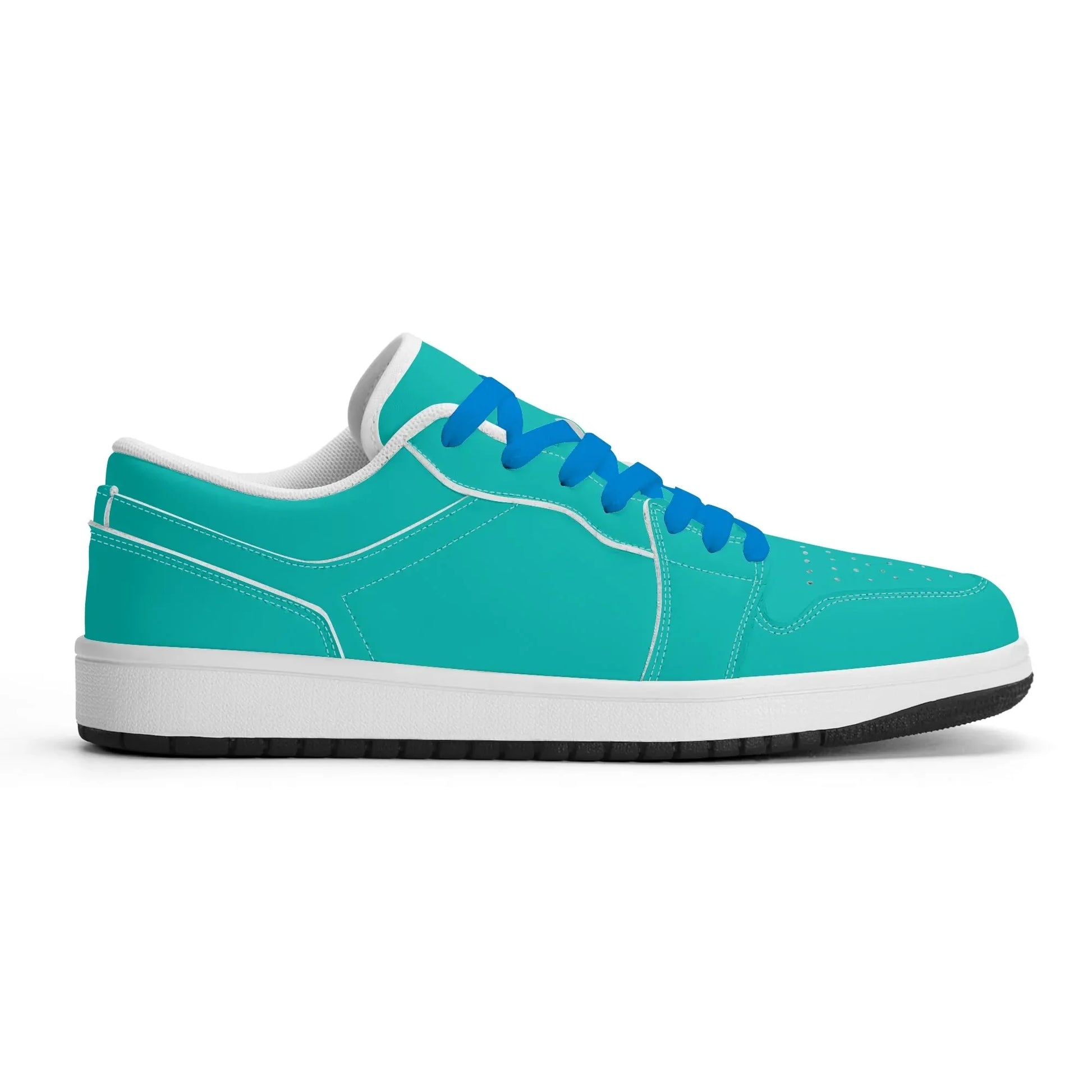 turkise-low-top-leder-sneaker-fur-herren-sneaker-jlr-design-5 - JLR Design