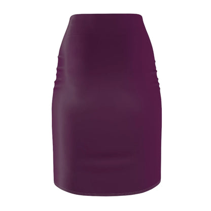 tyrian-purple-bleistiftrock-fur-damen-eleganter-mid-waist-rock-mit-stretch-komfort-bleistiftrock-jlr-design-3 - JLR Design