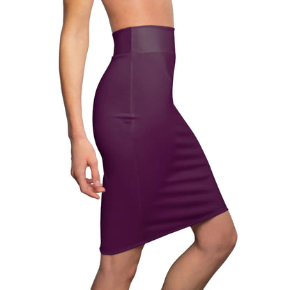 tyrian-purple-bleistiftrock-fur-damen-eleganter-mid-waist-rock-mit-stretch-komfort-bleistiftrock-jlr-design-7 - JLR Design