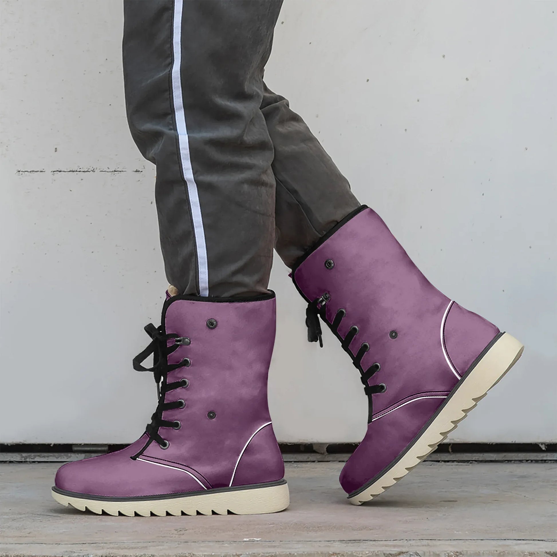 tyrian-purple-chic-boots-mit-pluschfutter-stiefel-jlr-design-2 - JLR Design