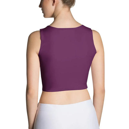 tyrian-purple-damen-crop-top-crop-top-jlr-design-2 - JLR Design