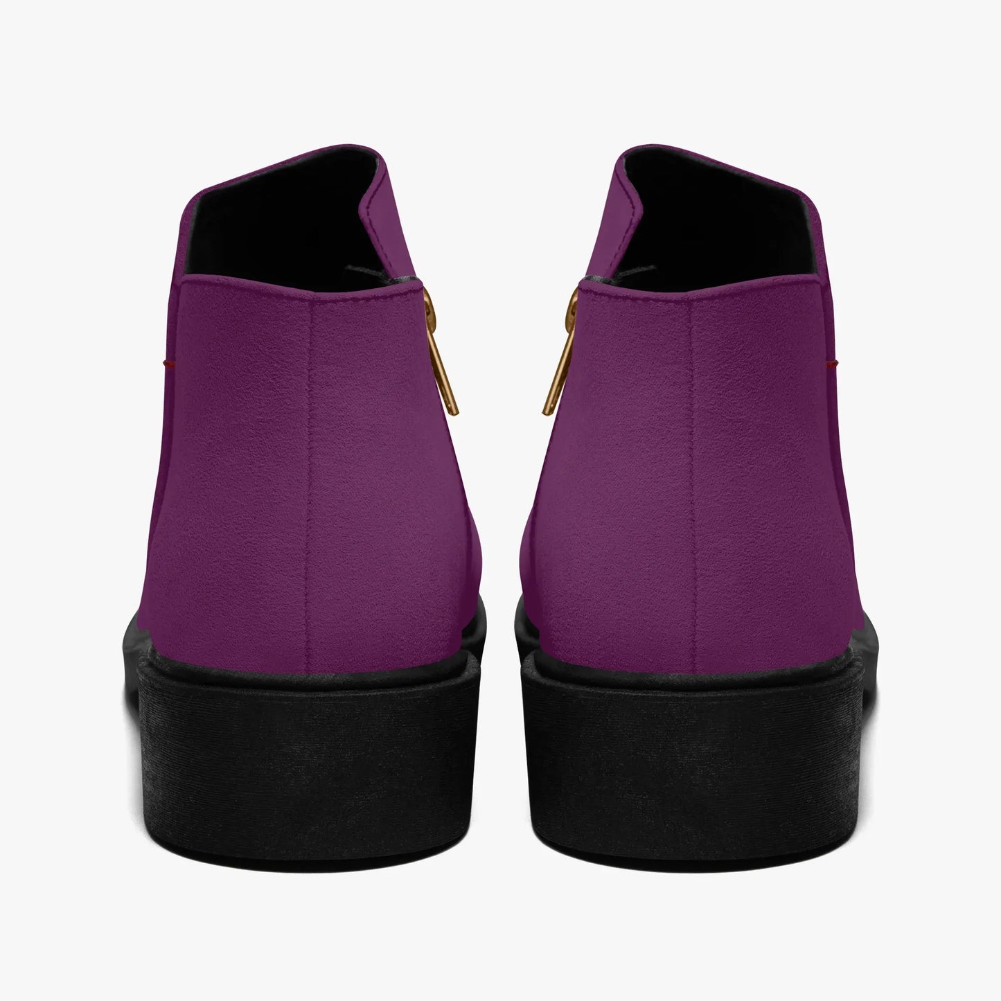 tyrian-purple-elegante-reissverschluss-stiefeletten-stiefeletten-jlr-design-2 - JLR Design