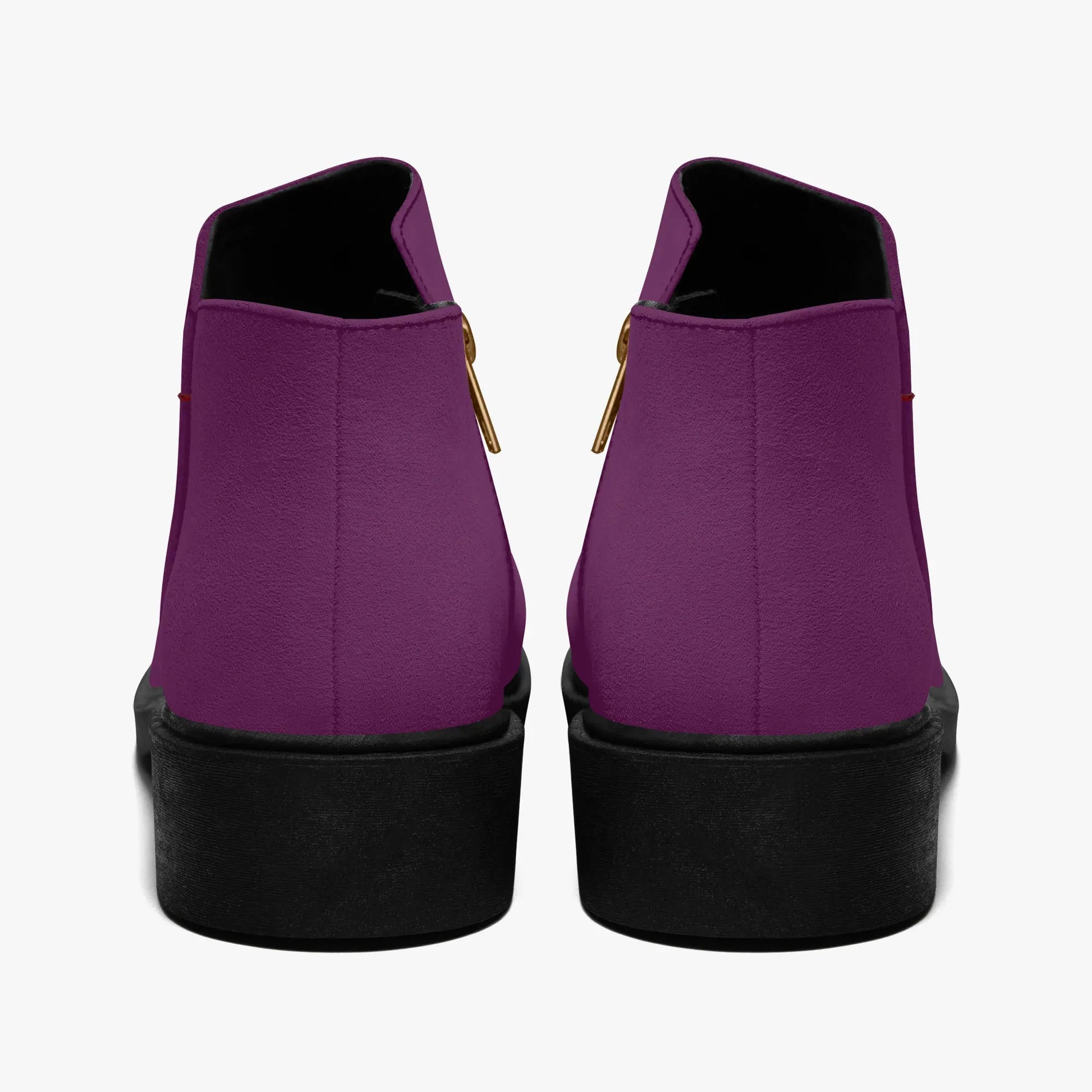 tyrian-purple-elegante-reissverschluss-stiefeletten-stiefeletten-jlr-design-2 - JLR Design