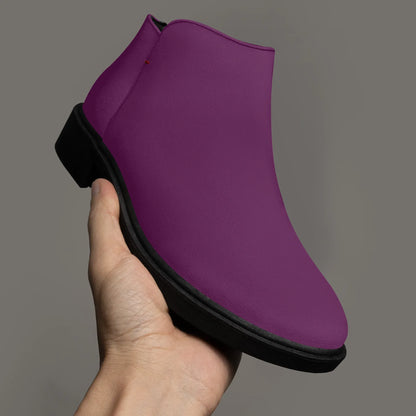 tyrian-purple-elegante-reissverschluss-stiefeletten-stiefeletten-jlr-design-3 - JLR Design