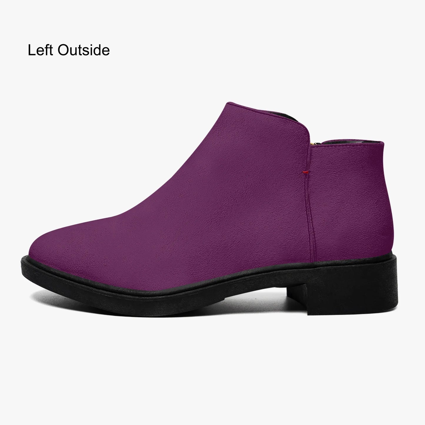 tyrian-purple-elegante-reissverschluss-stiefeletten-stiefeletten-jlr-design-5 - JLR Design