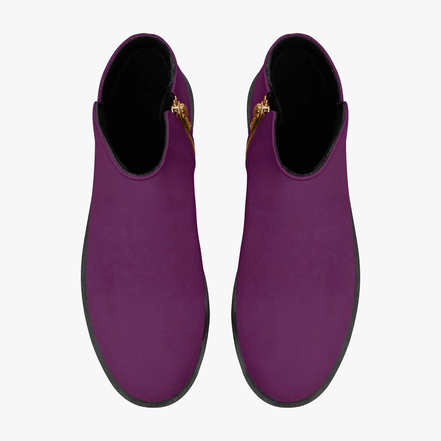 tyrian-purple-elegante-reissverschluss-stiefeletten-stiefeletten-jlr-design-7 - JLR Design