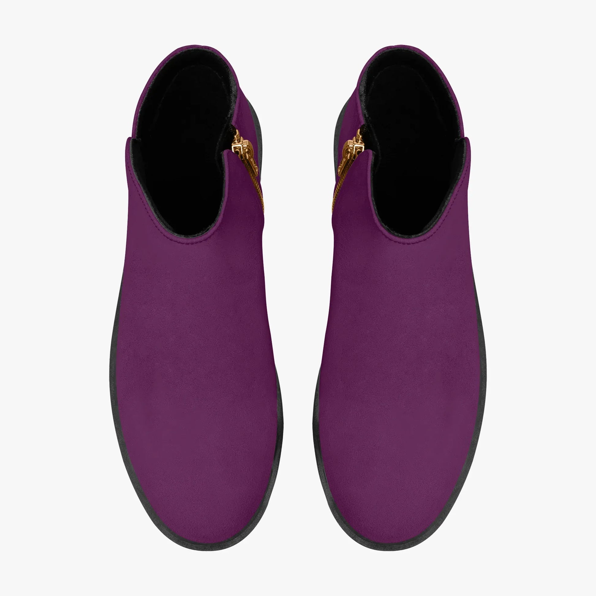 tyrian-purple-elegante-reissverschluss-stiefeletten-stiefeletten-jlr-design-7 - JLR Design