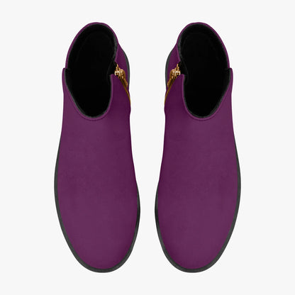 tyrian-purple-elegante-reissverschluss-stiefeletten-stiefeletten-jlr-design-7 - JLR Design