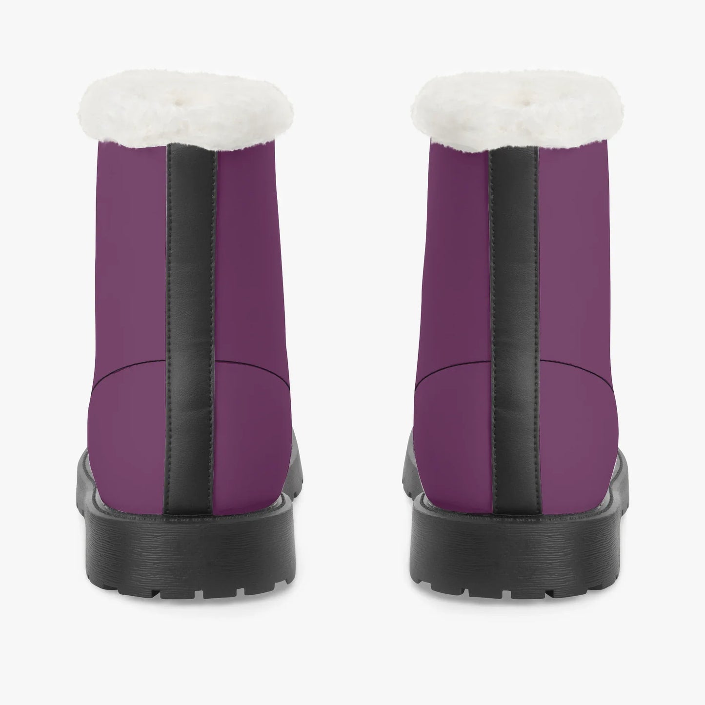 tyrian-purple-faux-fur-leder-boots-boots-jlr-design-6 - JLR Design
