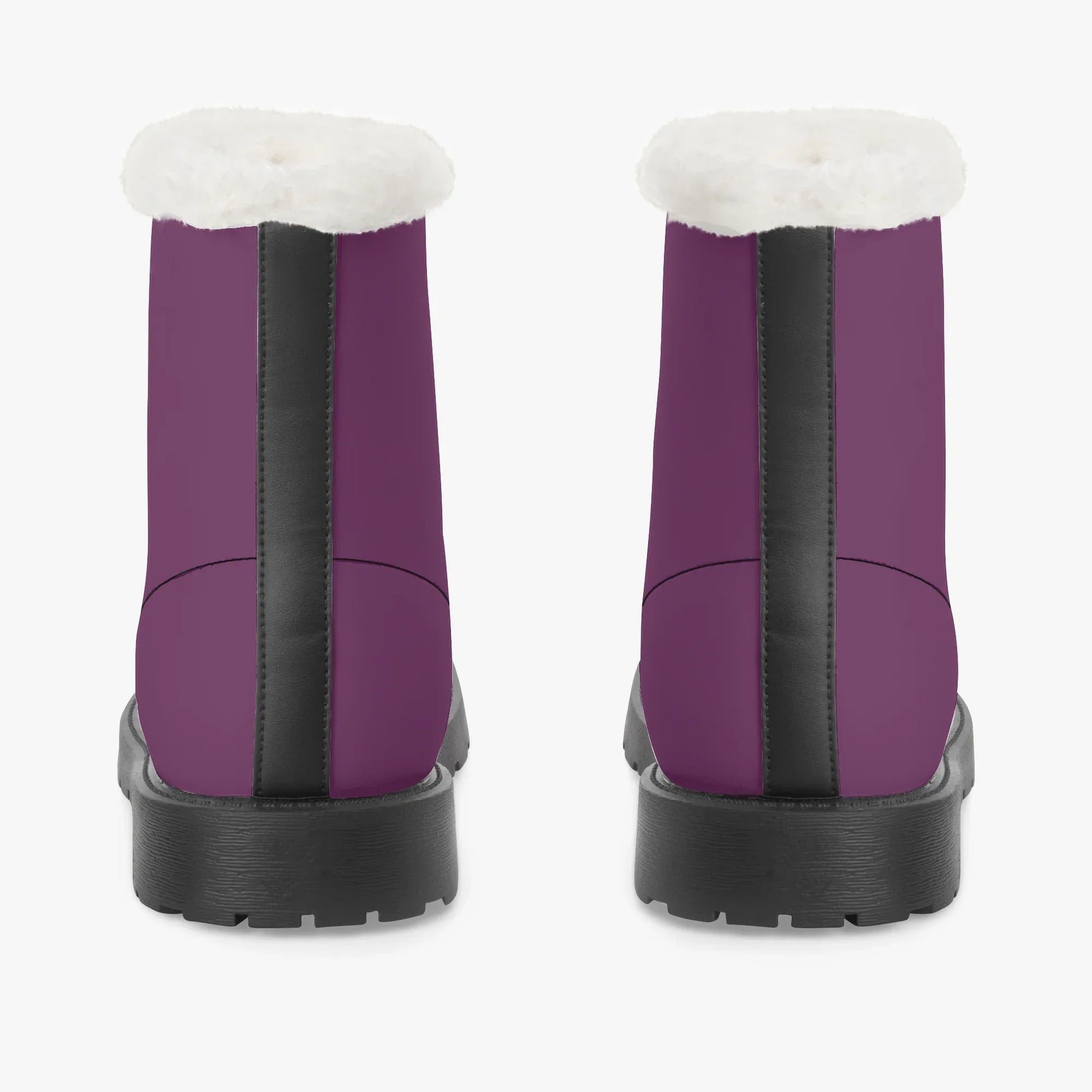 tyrian-purple-faux-fur-leder-boots-boots-jlr-design-6 - JLR Design