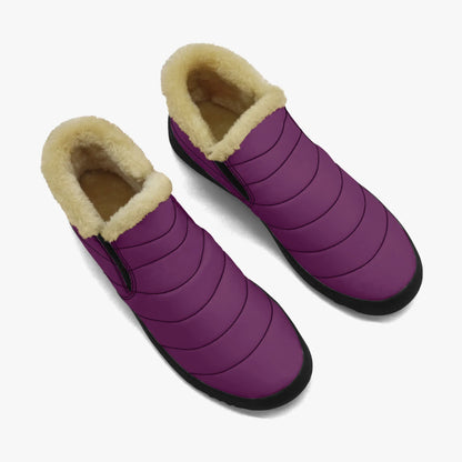 tyrian-purple-faux-fur-slipper-slipper-jlr-design-2 - JLR Design