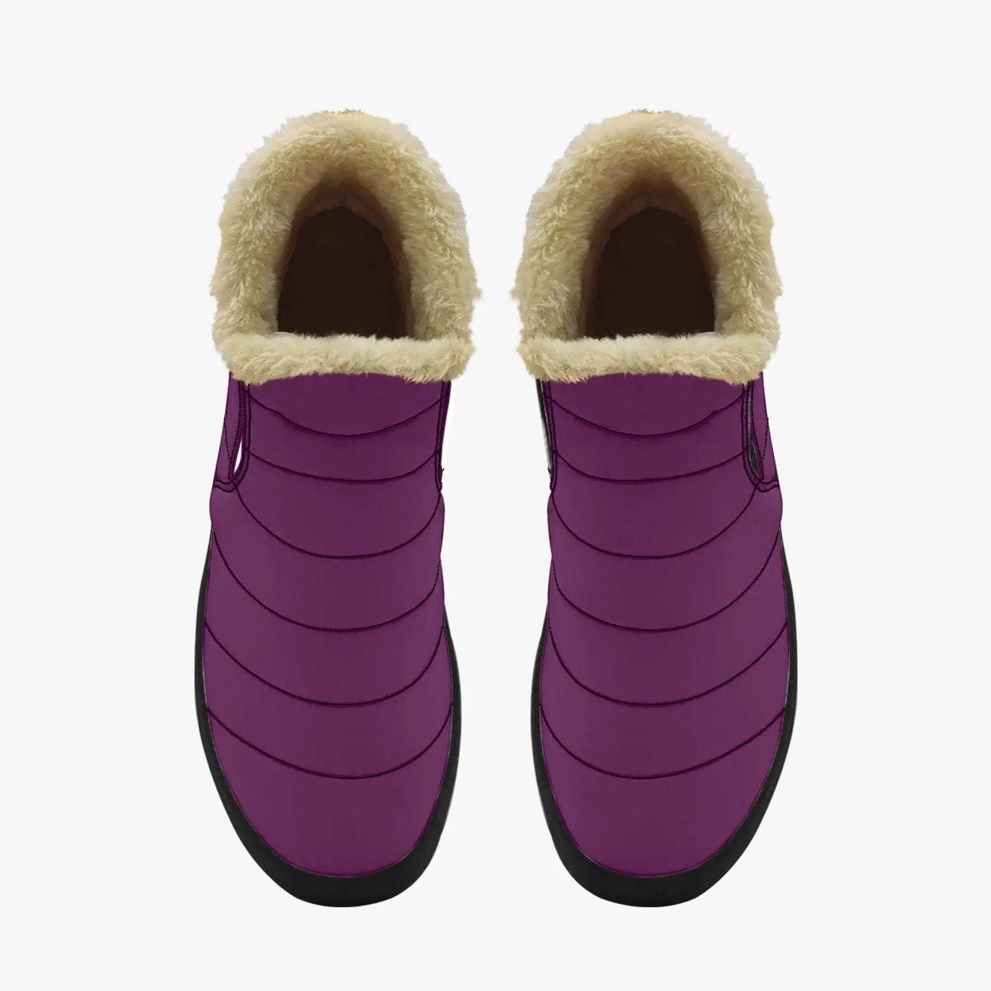 tyrian-purple-faux-fur-slipper-slipper-jlr-design-5 - JLR Design