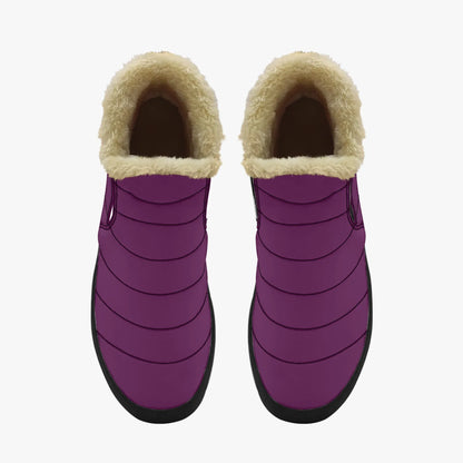 tyrian-purple-faux-fur-slipper-slipper-jlr-design-5 - JLR Design