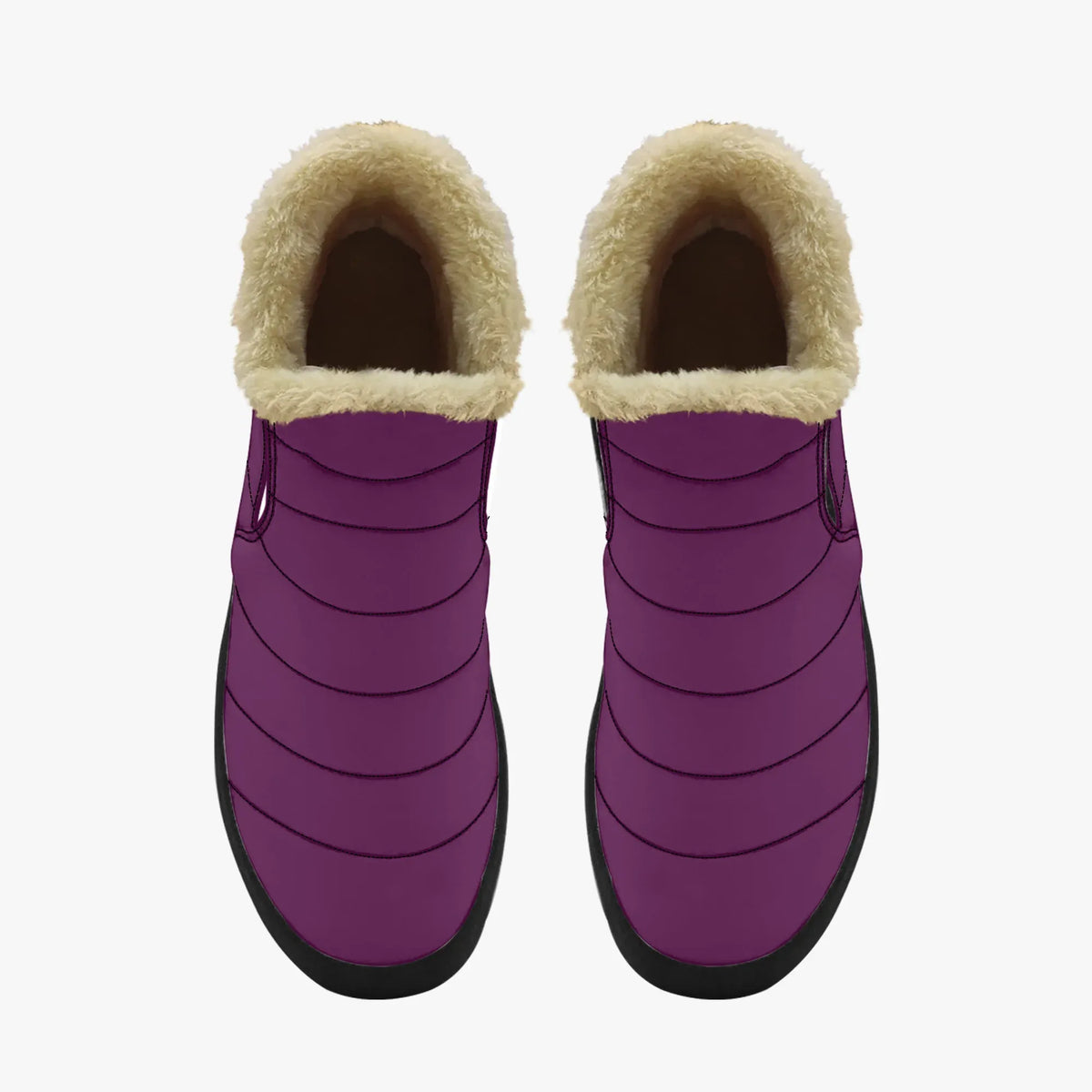 tyrian-purple-faux-fur-slipper-slipper-jlr-design-jlr-design-de-5 - JLR Design