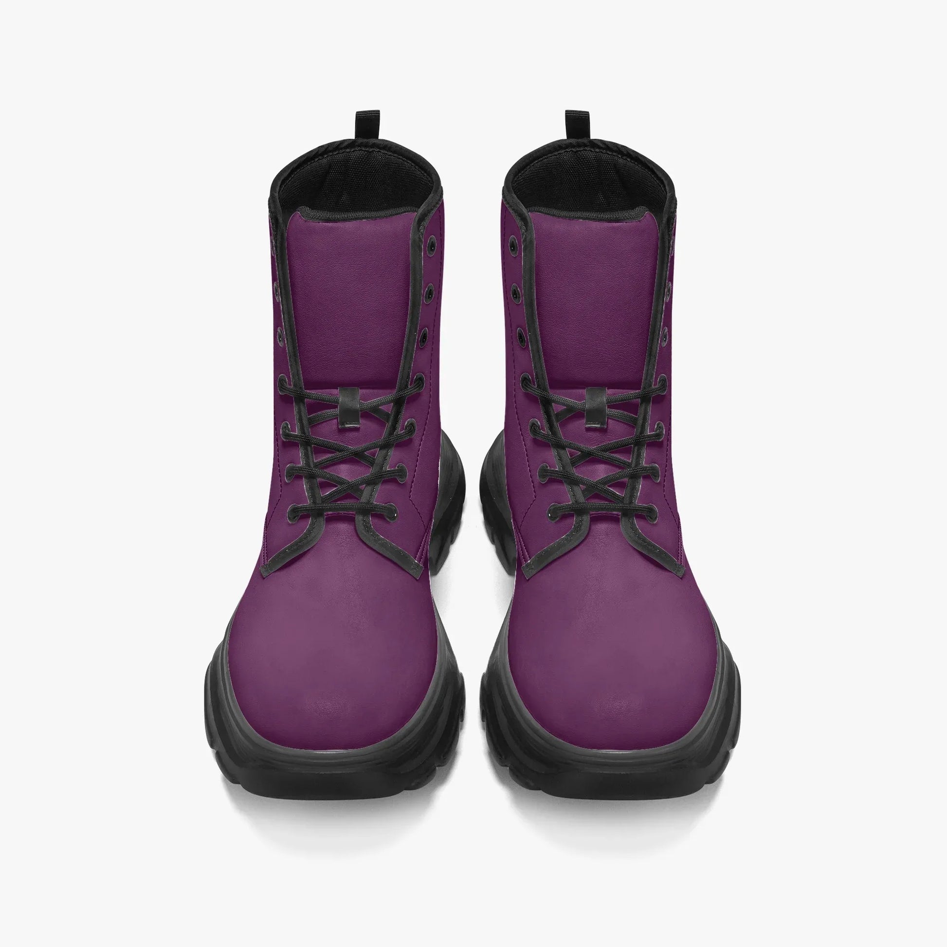 tyrian-purple-leather-chunky-boots-boots-jlr-design-5 - JLR Design