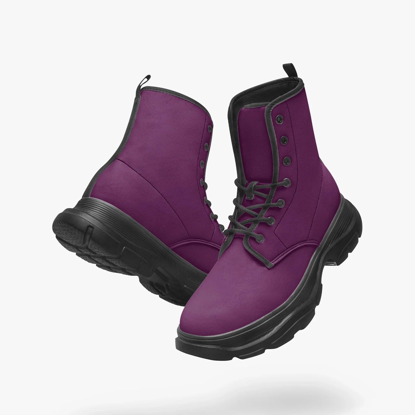 tyrian-purple-leather-chunky-boots-boots-jlr-design-6 - JLR Design