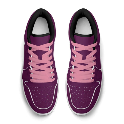 tyrian-purple-low-top-leder-sneaker-fur-damen-sneaker-jlr-design-14 - JLR Design